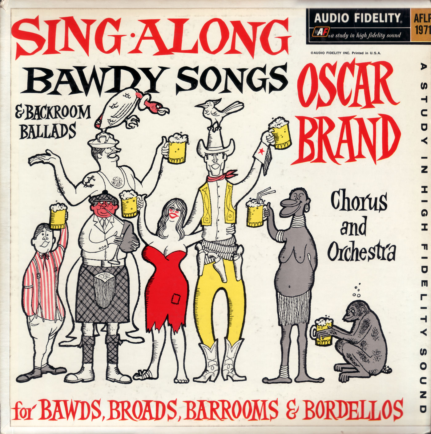 Sing Along Bawdy Songs (For Bawds, Broads, Barrooms & Bordellos)